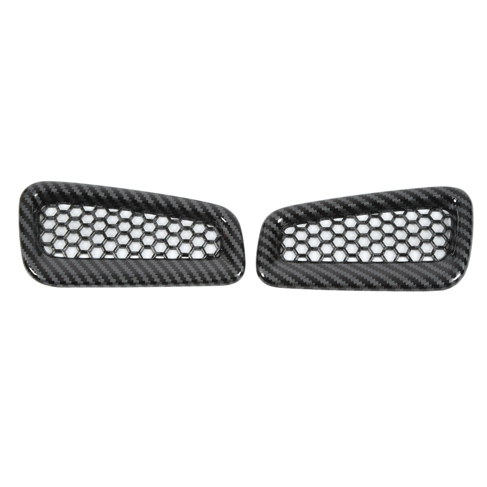 2Pcs Dash Side Air Vent Cover Carbon Fiber Style 8320539158068
