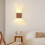 Wood Grain Bedroom Bedside Wall Lamp Background Corridor Lamp A 3