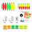 Fishing Tackle Box 102PCS Catfish Tackle with 6