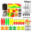 Fishing Tackle Box 102PCS Catfish Tackle with 9