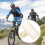 2PCS High Polymer Polyurethane Bike Frame Protector Stickers 80x1500mm 12