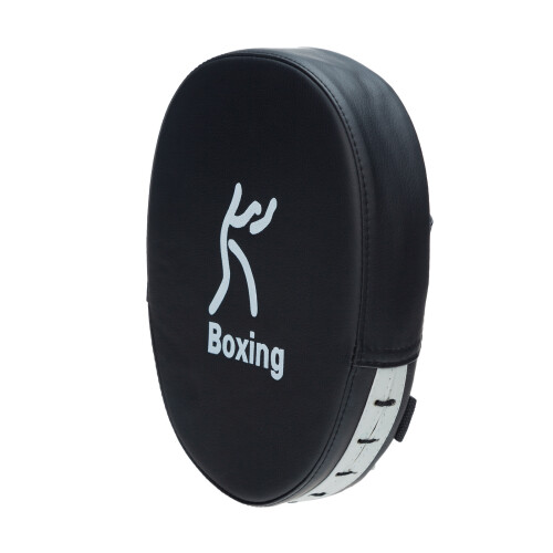 Boxing Punching Mitt PU Leather Thick Foam Curved