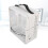 23x20.5x12cm Miniature ITX PC Case Clear Arcylic 11