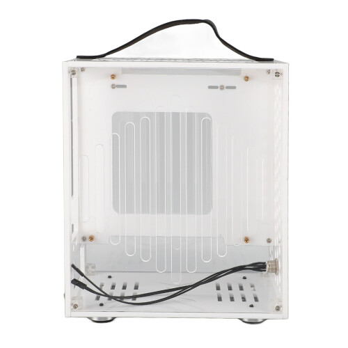 23x20.5x12cm Miniature ITX PC Case Clear Arcylic 2