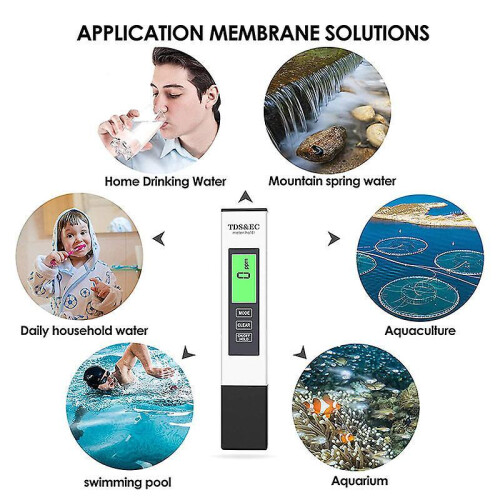 4in1 TDS PPM Meter Digital Tester Home Drinking Water Quality Purity Test Tester 1