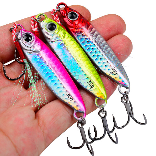 5pcs Fishing Lure Set Offshore Angling Trolling