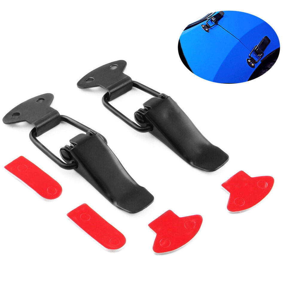 2 Set Car Bumper Security Hook Lock Clips 8320539159348