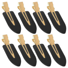 KINZON Hair Clips No Crease No Bend for Styling Sectioning, 8Pcs Duck Billed Cute Small Flat Hair Clips Makeup Skincare Essentials Hair Accessories Fo