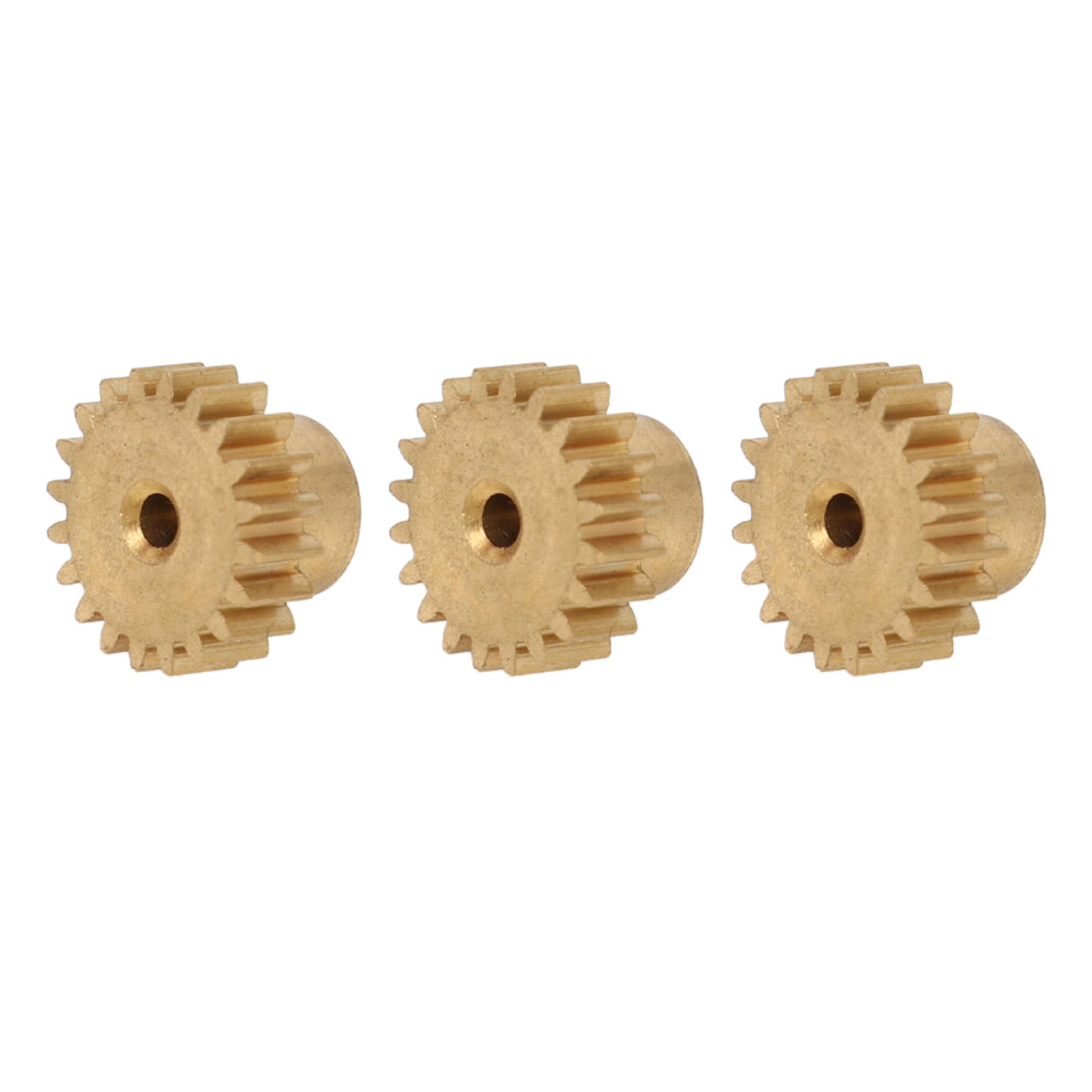 20T Copper Rc Motor Gear For 1/12 1/16 Cars, Fits 370/380/390 4621349140132
