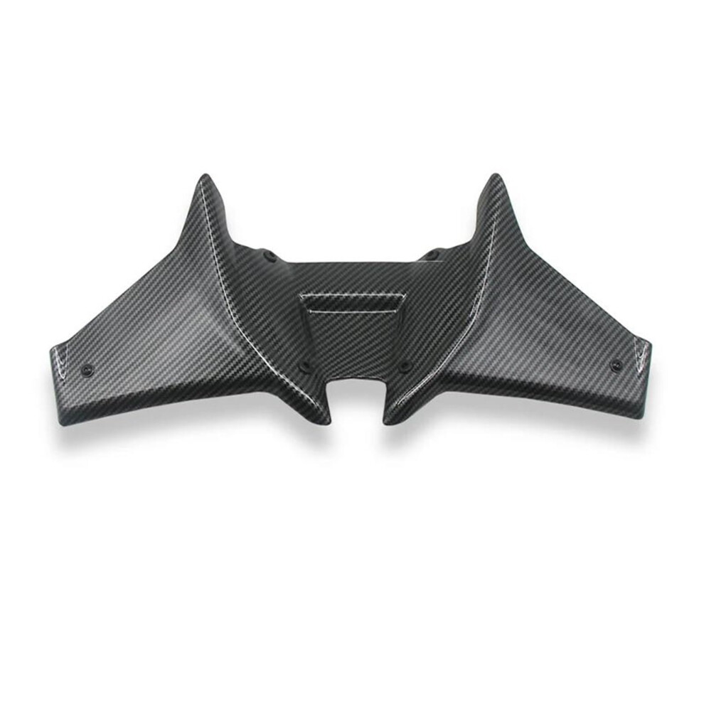 Sport Frontal Spoilers For Cb750 Hornet 2023 Motorcycle, Carbon Look Downforce Aerodynamic Wing Deflector, Front Chin Spoiler Black 9016109821515