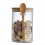 4-Pack Overnight Oats Glazen Containers met Deksels en Lepels 6