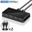 USB KVM-Switch für Laptop PC Tastatur Maus Drucker USB 2.0 3