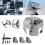 Heavy Duty 5" 3 Jaw Self Centering Lathes Chuck, Precise 5