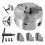 Heavy Duty 5" 3 Jaw Self Centering Lathes Chuck, Precise 6