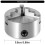 Heavy Duty 5" 3 Jaw Self Centering Lathes Chuck, Precise 3