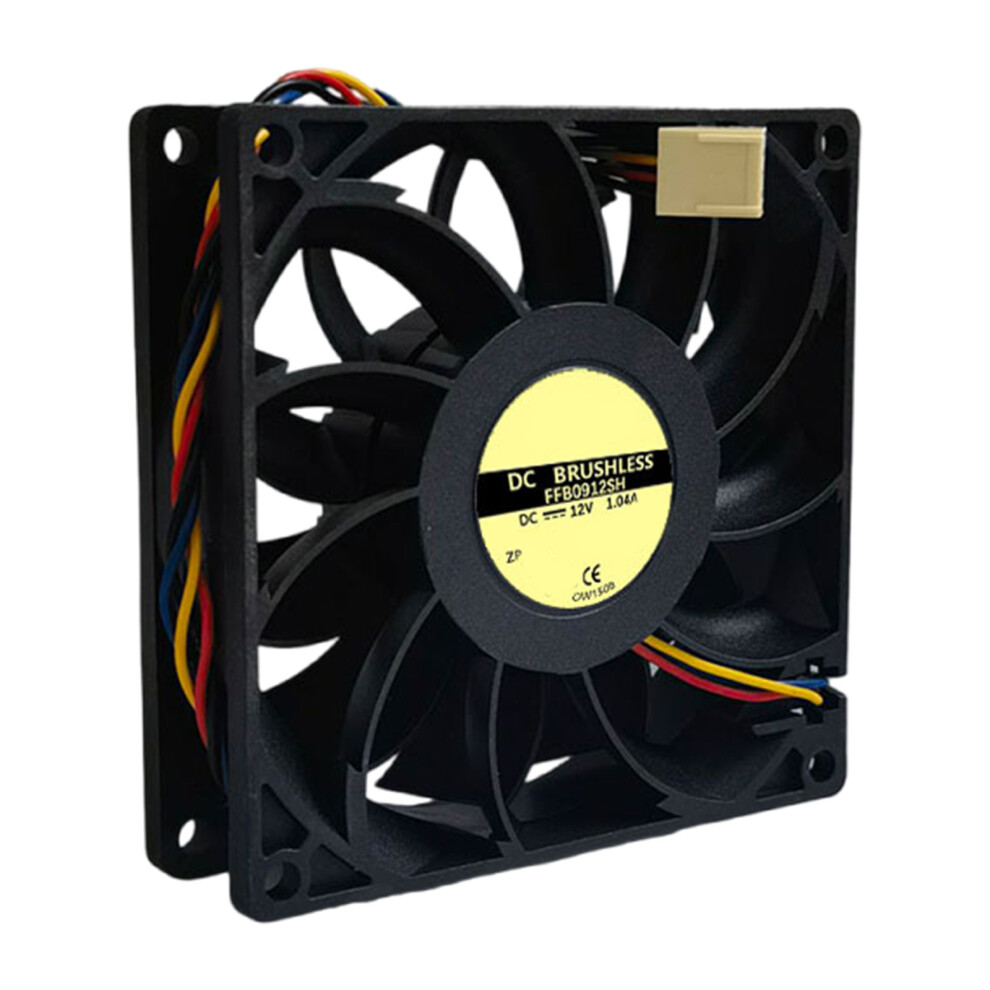 Fast Speed 92X92x25mm 92Mm Cooling Fan Dc12v 1.04A 4100Rpm With 7751000013585