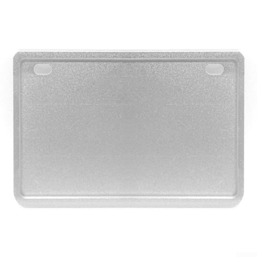 Motorcycle License Plate Frame - Double Layer Aluminum Alloy, Secure Fastening For Most Motorcycle Models And Electric Vehicles, Silver 6447073646133