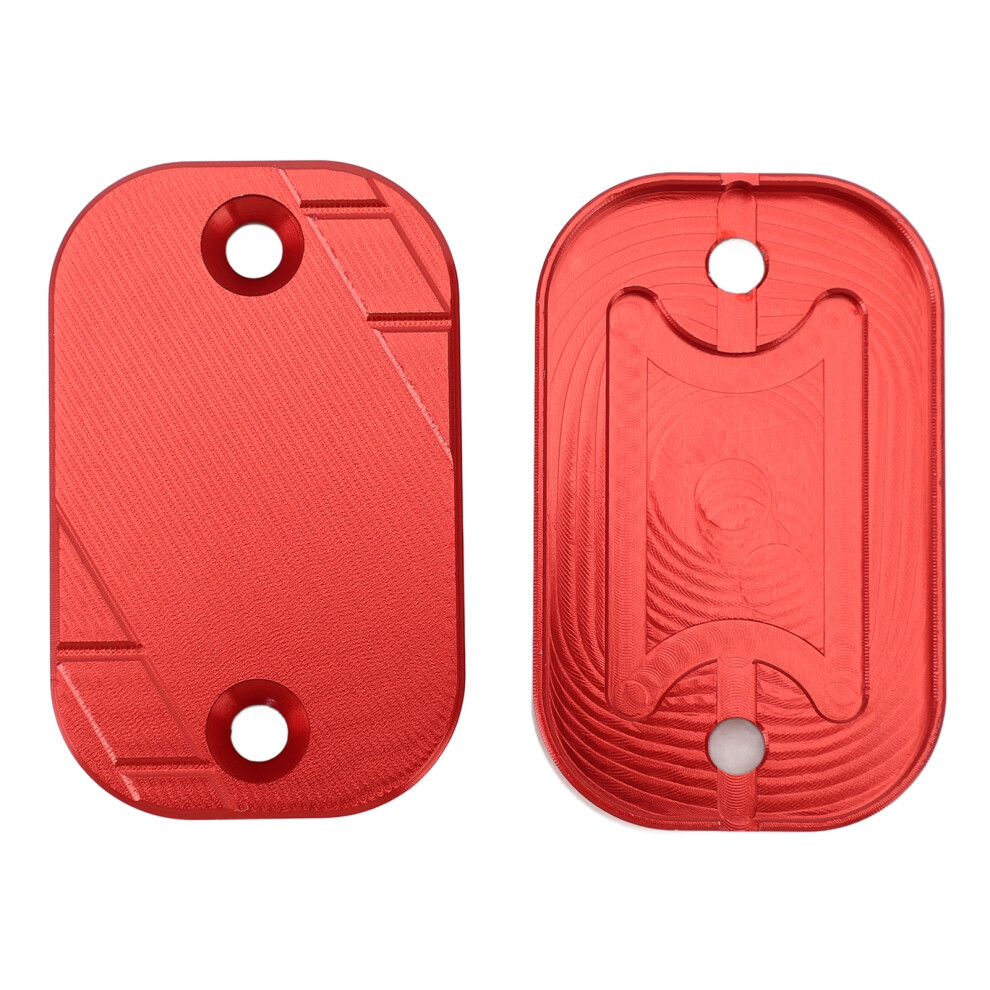 Cnc Aluminum Front Brake Fluid Cover For Nmax 125/155 2015-2023 Red 6941349141273