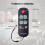 A-TV10 TV Remote for Seniors Universal Controller Simple Waterproof 7