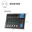 Mixer de áudio profissional de 7 canais com reprodutor de MP3 USB Plug UE 7
