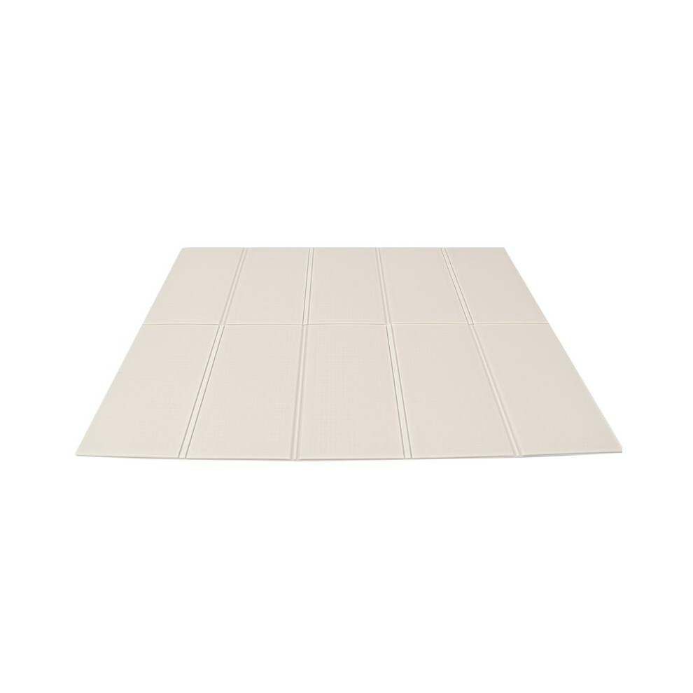 (Default) Large Folding Baby Play Mat | Thick Padded Xpe Baby Crawl Mat | 198 X 148Cm Grey