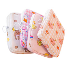 4Pcs Portable Tampon Holders Compact Multi Purpose Sanitary Pad Pouches Travel Storage Bags Durable Mixed Style