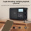 Internet Radio Best Reception FM Bluetooth Radios Speaker EU Plug 3