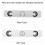 Small 3.5mm Portable Notebook Speaker 3W White/Black 6