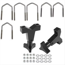 Suporte universal de elevação alta de 1-2,5 pol. para rack de teto JK TJ, C