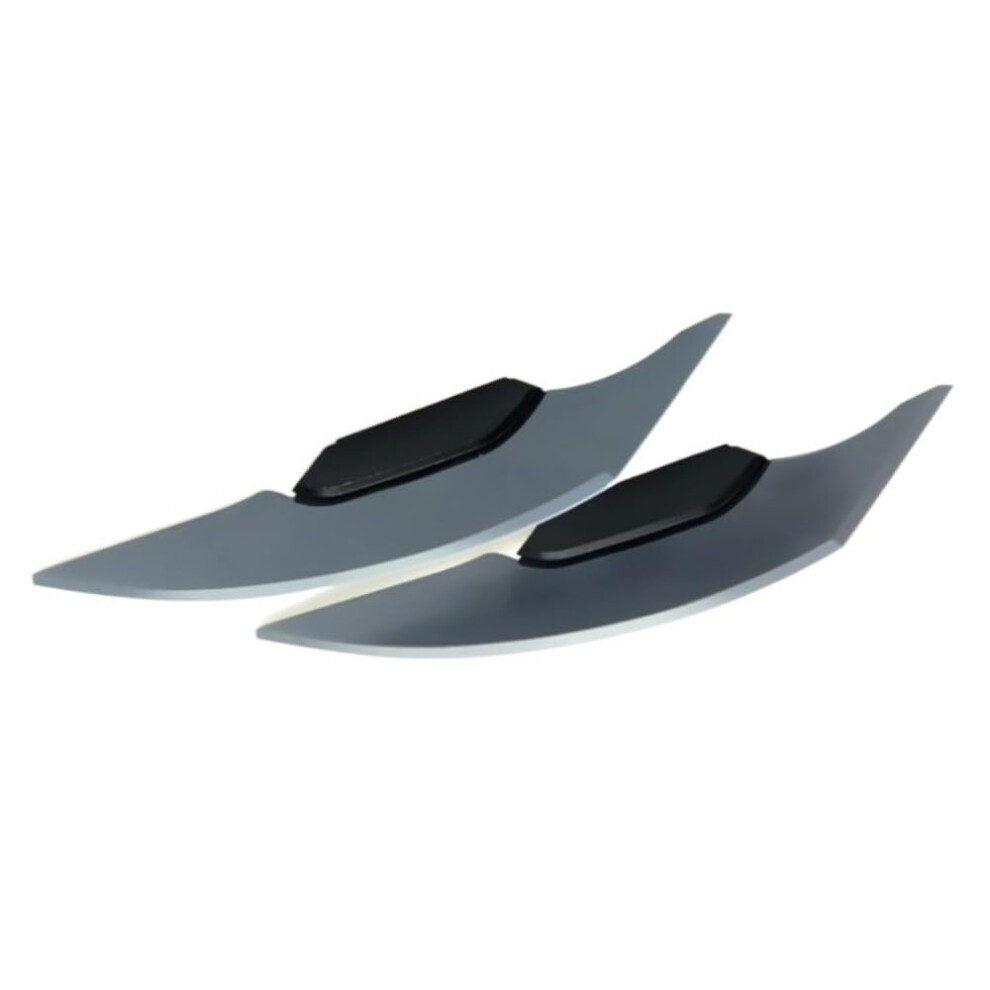 Spoiler Wing Universal Motorcycle Winglet Aerodynamic Wing Decoration Sticker For Scooter - Dynamic Color-Gr 6447073646874