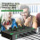 Headphone Amplifier with Power Adapter 10MHz Earphone Amp Blue 7