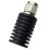 Dummy Load Plug, 25W N Male Connector Small 50 Ohm Frequency Range DC-5GHz Dummy Load 8