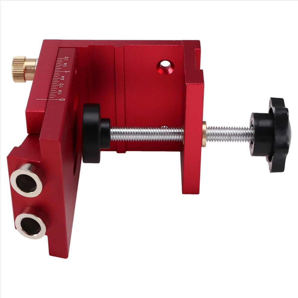 Merkkitã¶N Red Pocket Hole Drill Guide Dowel Jig, Oblique Hole Locator