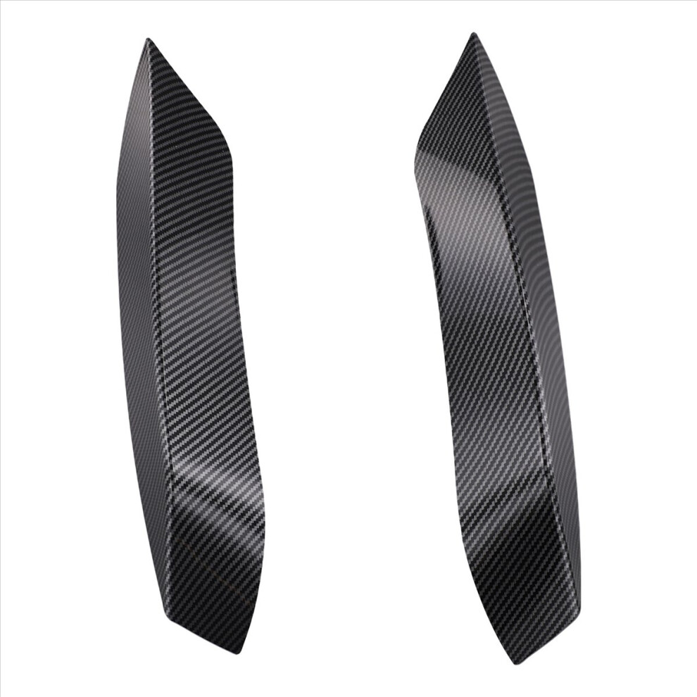 Car Front Bumper Side Splitter Spoiler Trim For Bmw Carbon Fiber 4711736673746