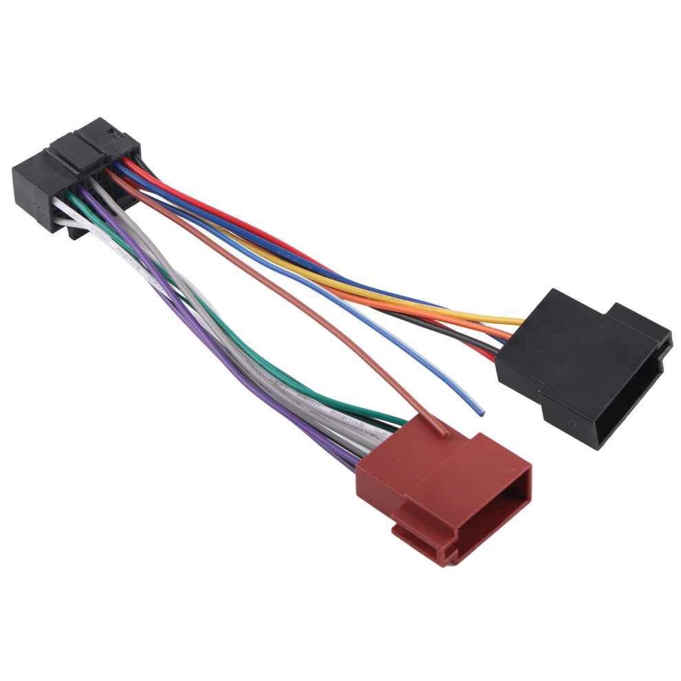 Car Audio Wire Plug Harness 16Pin Abs Plastic 8320539160658