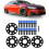Car Hub Centric Wheel Spacers Kit 15mm 20mm 10