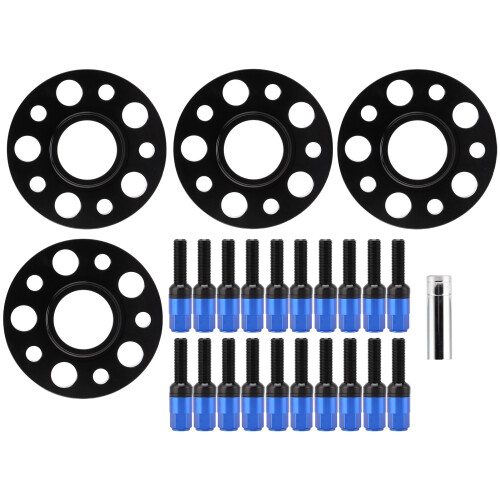 Car Hub Centric Wheel Spacers Kit 15mm 20mm 2
