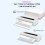 Portable Printer Wireless Inkless Printer Supports 8