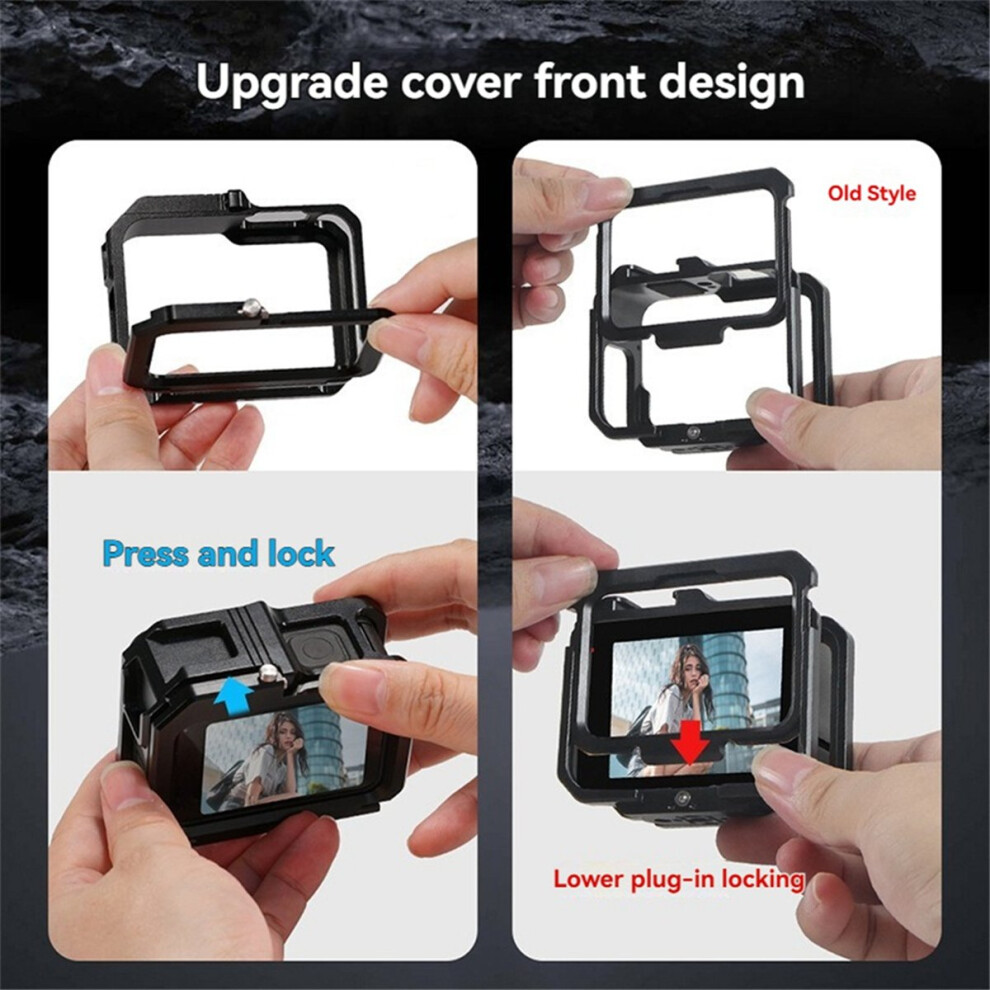 Camera Cage Quick Release Protective Frame For Action Camera 4711467011831