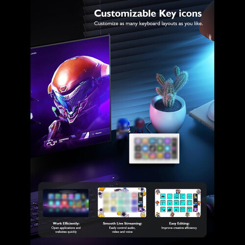 All-in-One Stream Deck Studio Controller, with 15 2