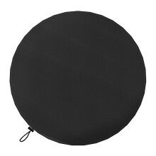 Dart Board Weatherproof Cover, 600D Oxford Dartboard Protector, 61x8cm Black Outdoor Dartboard Shield