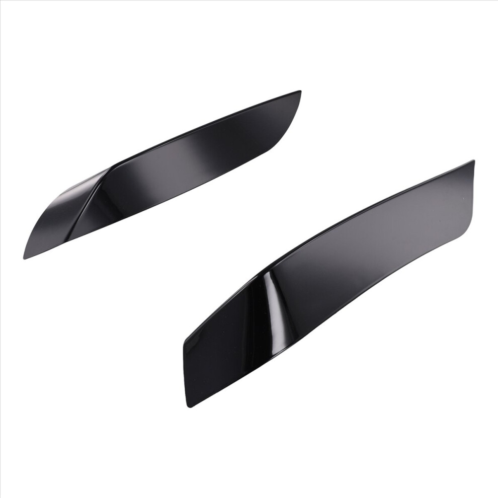 Car Front Bumper Side Splitter Spoiler Trim For Bmw Black 4711736673739