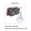 Caravan Motorhome Trailer Ventilação de ar lateral Ventilação Exaustor Branco 3