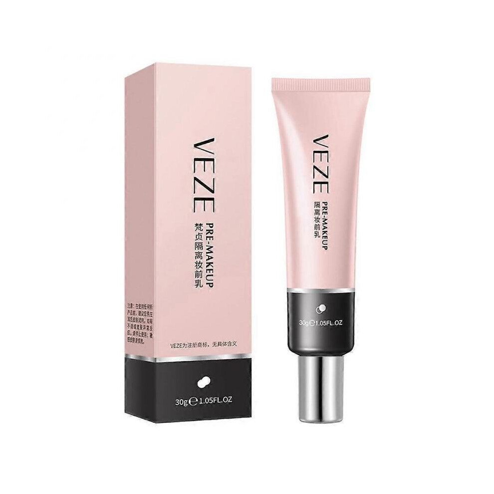 Primer (A) $VEZE Fanzhen Primer Lightweight, breathable, natural concealer, non-greasy, bare makeup primer, 30g