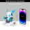Juguete robot con inteligencia artificial, detección de gestos, recargable, RC, B 2