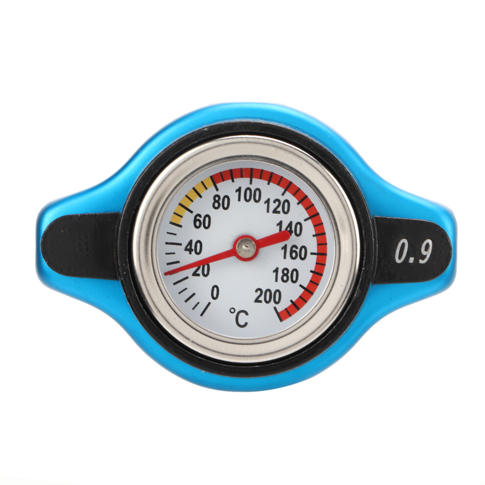 Aluminum Alloy Radiator Cap With Temperature Gauge 8320539161556