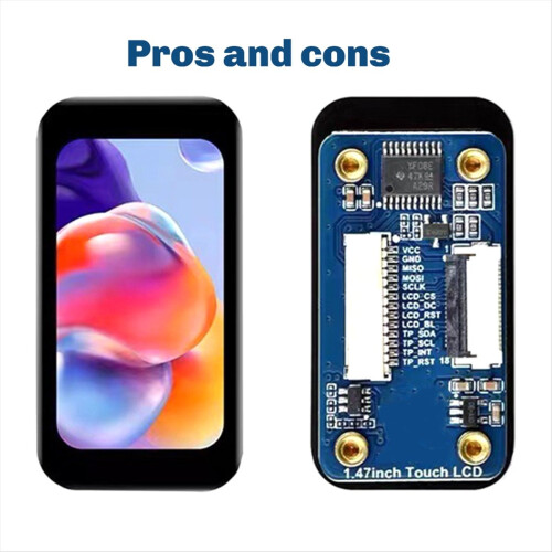Raspberry Pi 1.47 inch LCD Display Module 172x320 IPS Screen 1
