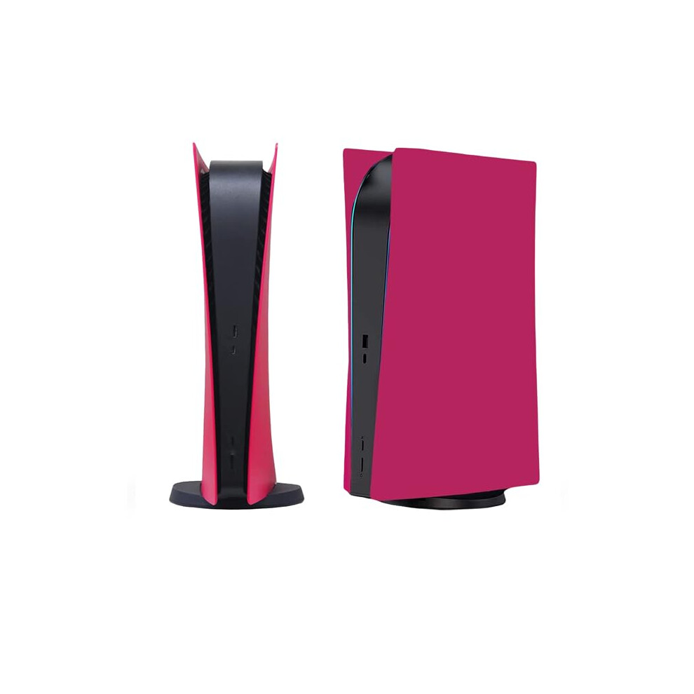 Faceplate For Ps5 Digital Version Anti Scratch Dustproof Replacement Cover Easy Installation Ps5 Console Skin Pink 9084446885071