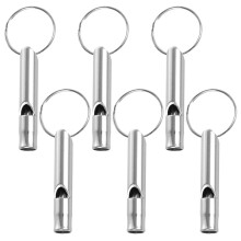 6 Pcs High Pitch Dog Whistles for Recall and Bark Control Professional Training Equipment for Dog Behavior Management