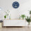 Digital Wall Clock with Time, Day of Week and Temperature, Silent 6